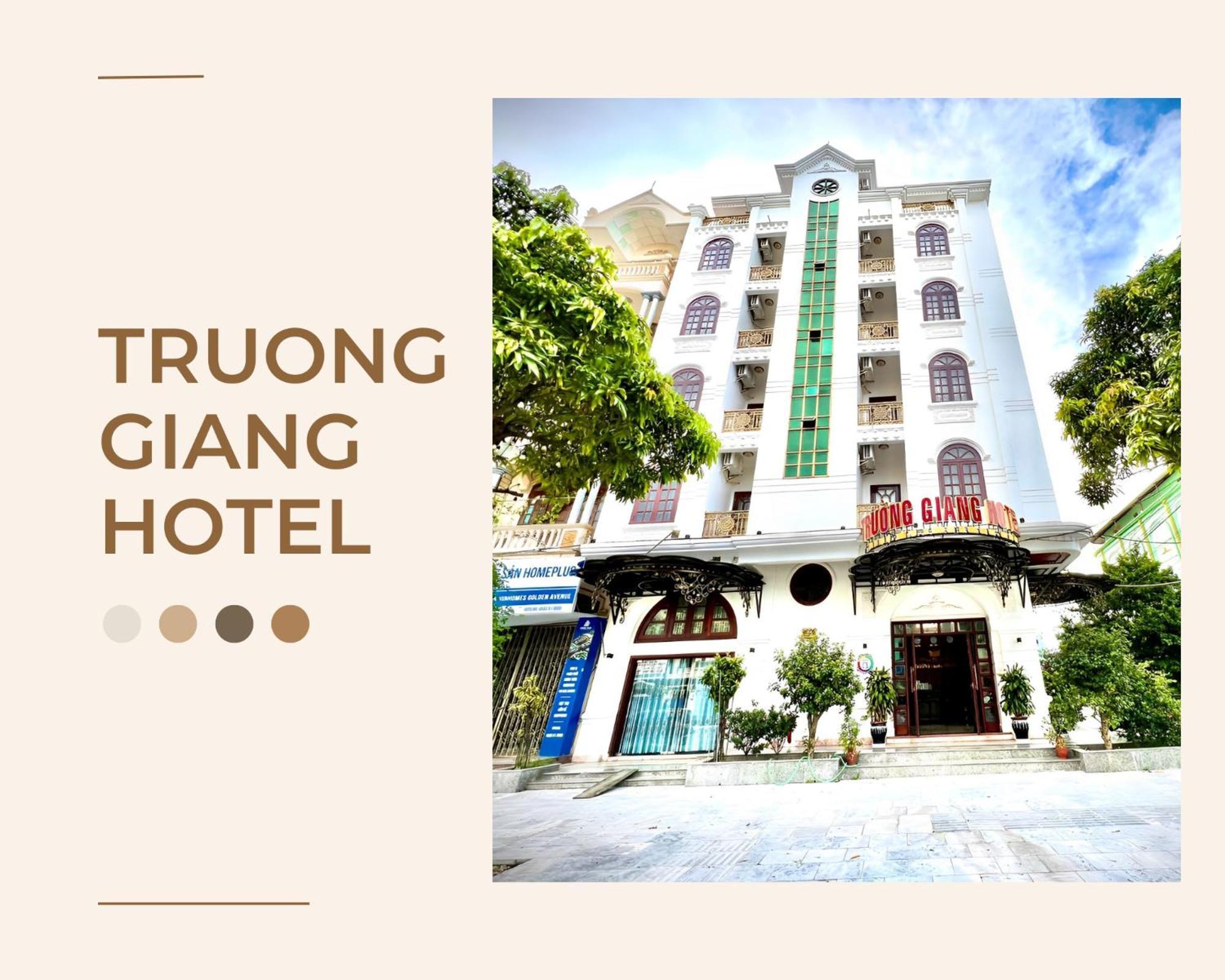 Truong Giang Hotel Mong Cai Exterior foto